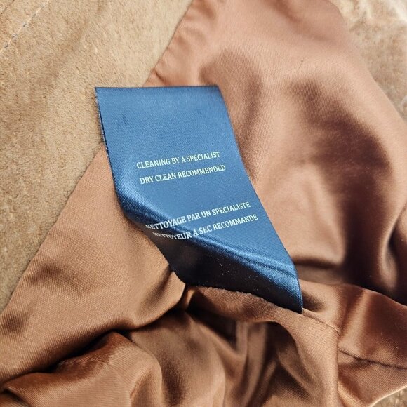 New Blank NYC Suede Moto Jacket Womens M El Dorado Brown Leather Blank NYC - Picture 5 of 7